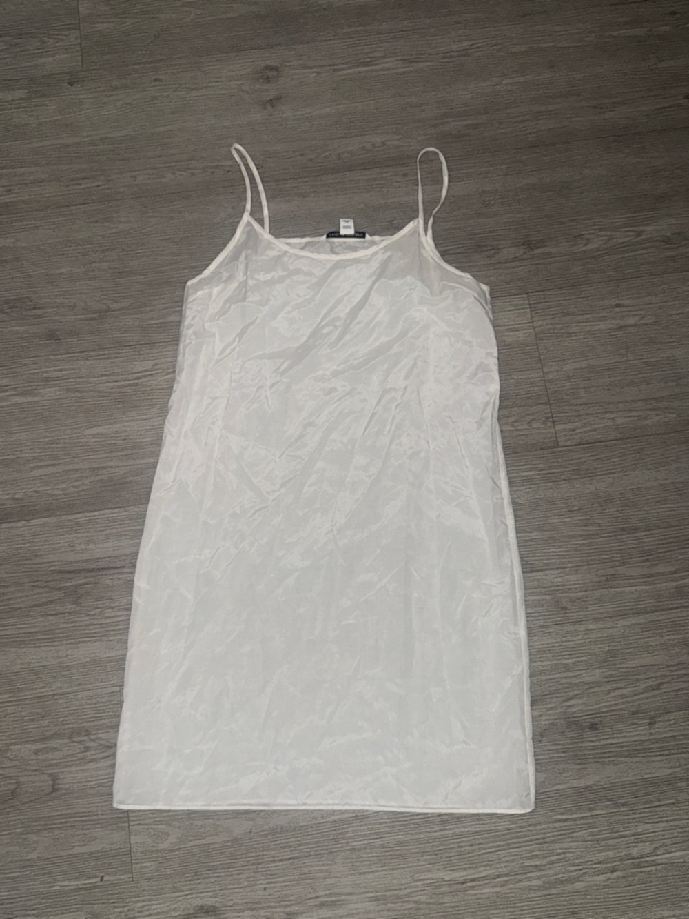 Diane Von Furstenburg Classic White Slip Dress Camisole - Women Intimates